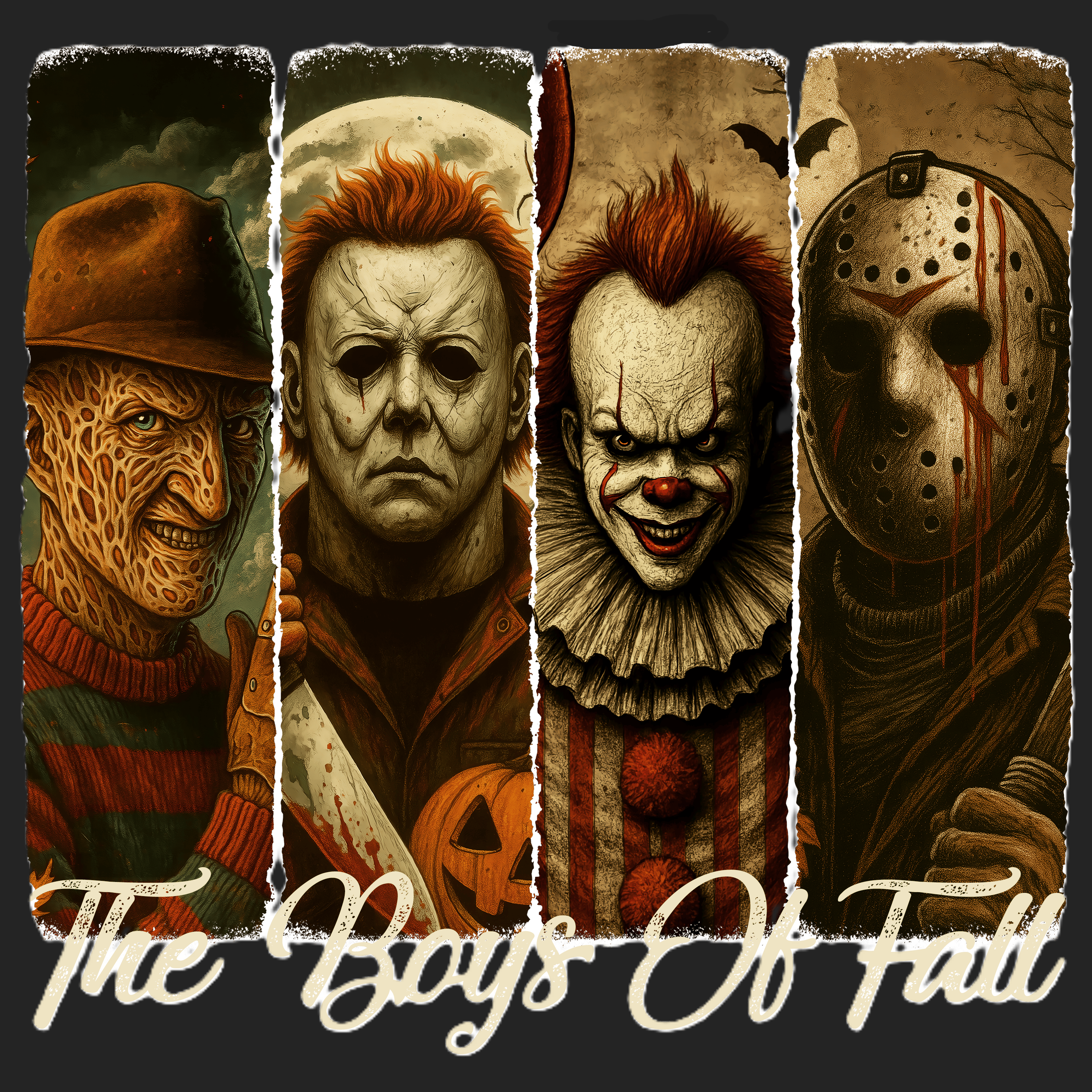 Boys of Fall Halloween Crewneck Sweatshirt