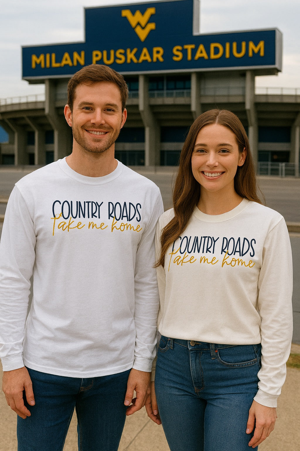 Country Roads Take Me Home West Virginia Sweatshirt