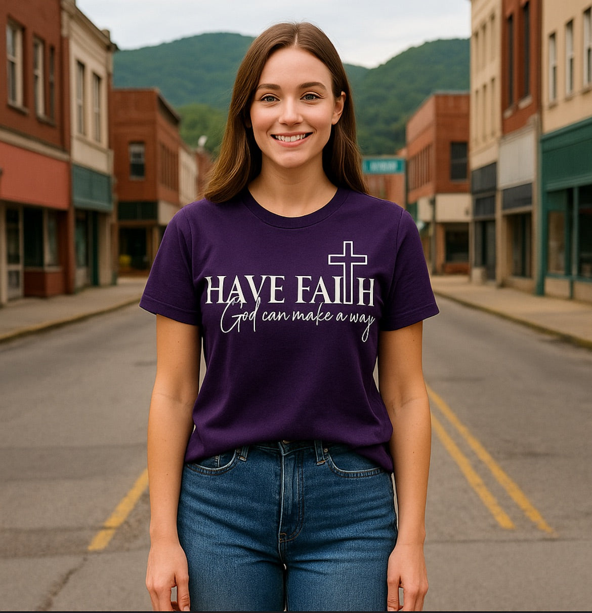 Have Faith God Can Make a Way Faith T Shirt