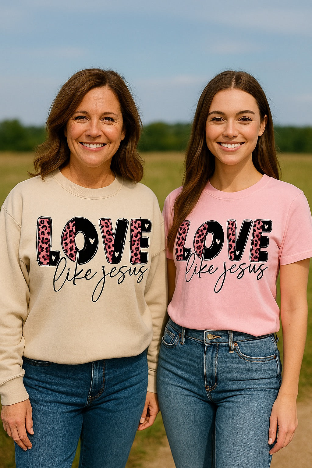 Love Like Jesus Faith Sweatshirt